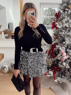 Hello Moon Shop Jupe-short VELOUTÉ Best Sale