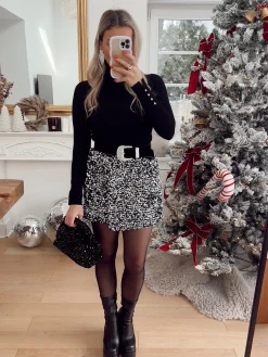 Hello Moon Shop Jupe-short VELOUTÉ Best Sale