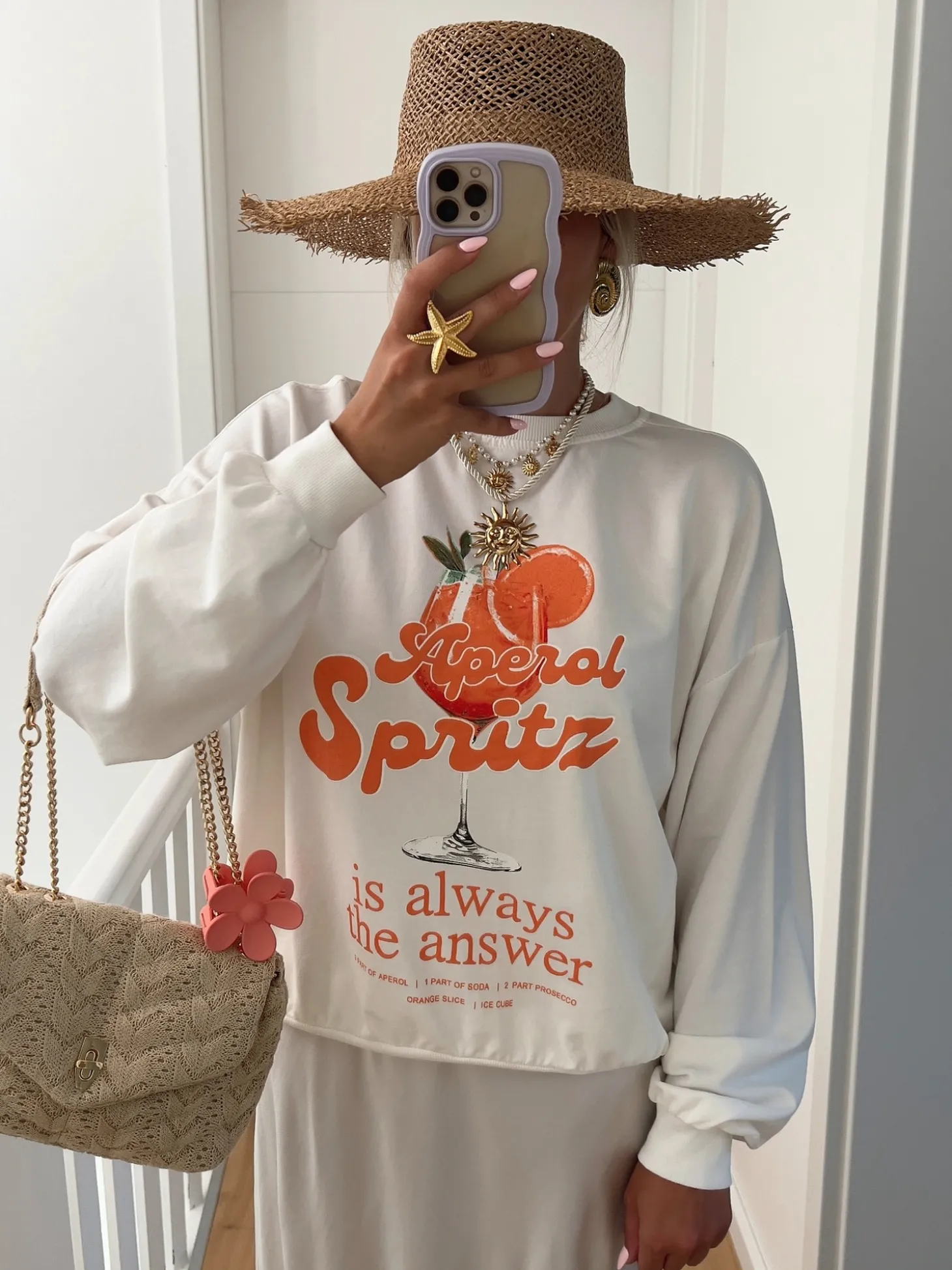 Hello Moon Shop Sweat TANGERINE Shop