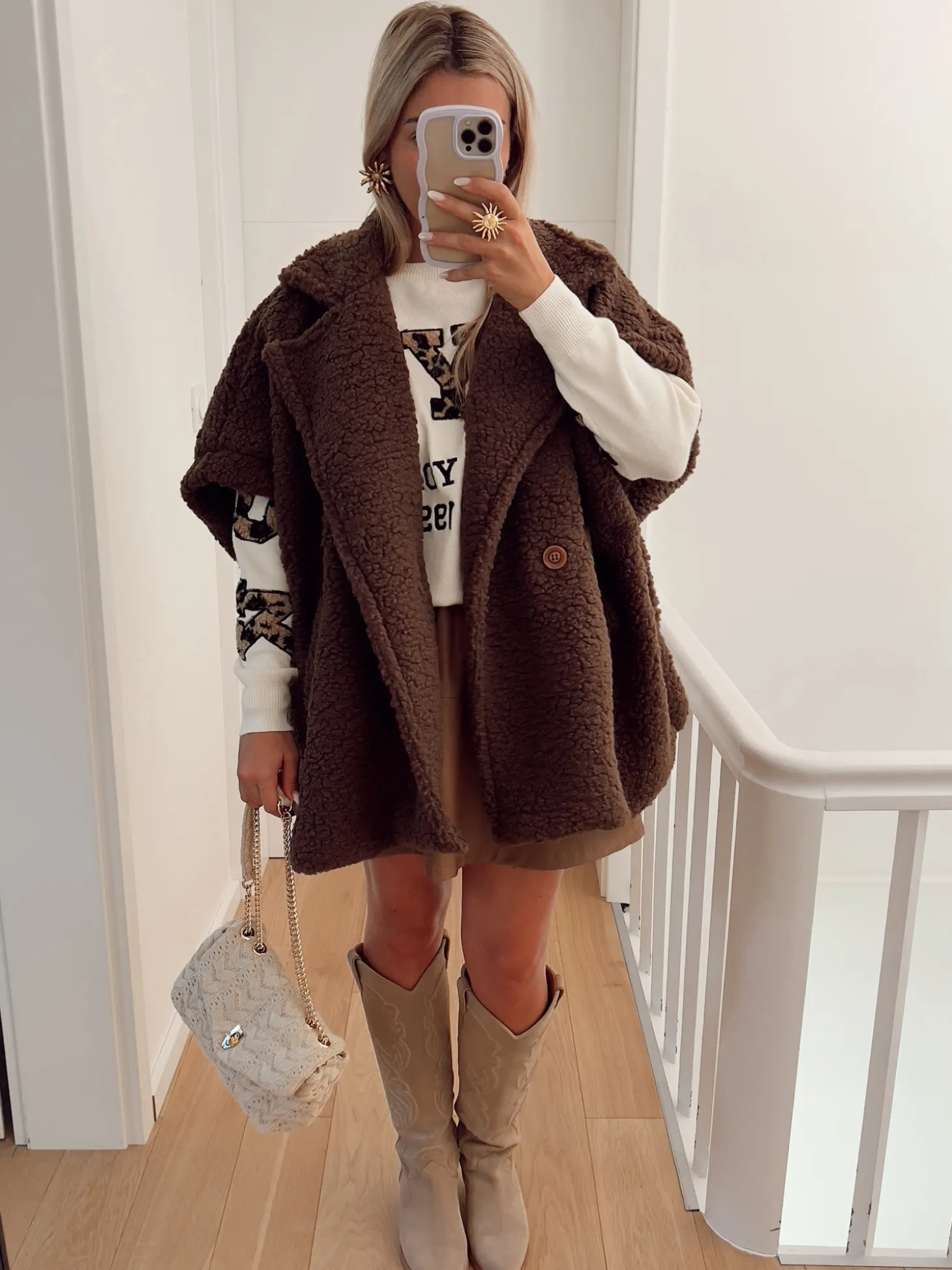 Hello Moon Shop Veste poncho IDA Online