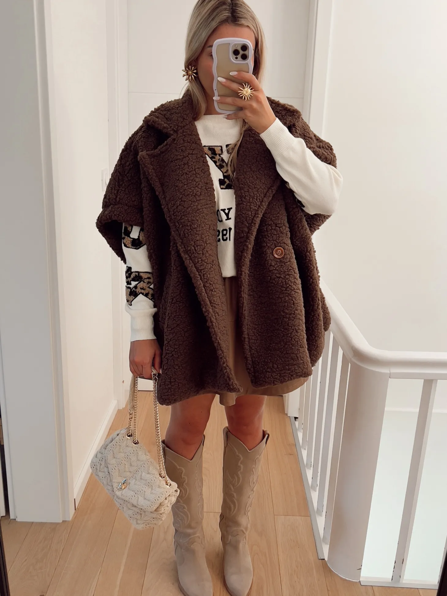 Hello Moon Shop Veste poncho IDA Online