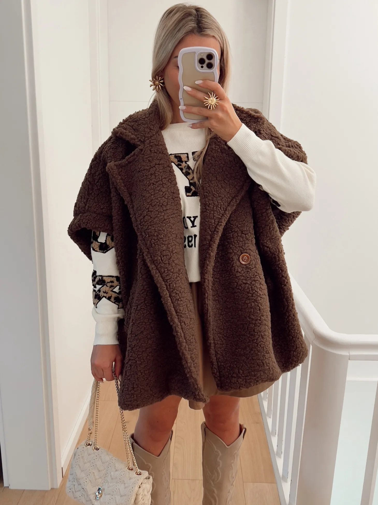Hello Moon Shop Veste poncho IDA Online