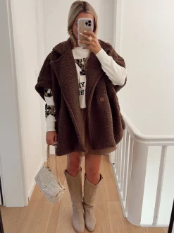 Hello Moon Shop Veste poncho IDA Online