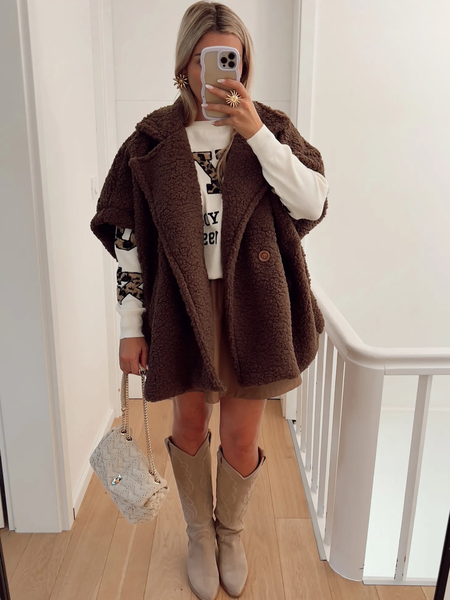 Hello Moon Shop Veste poncho IDA Online